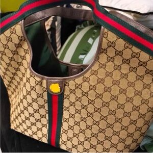 Large Monogram Tote Bag